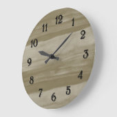 GoldAquarell Große Wanduhr (Winkel)