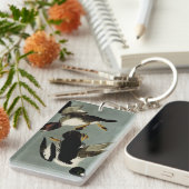 Goldaugenente Schlüsselanhänger (Vorderseite rechts)