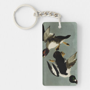 Goldaugenente Schlüsselanhänger