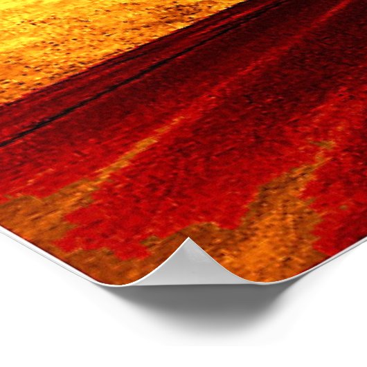 Goldbahnen Poster (Ecke)