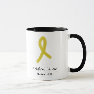 GOLDband 9-4-09, Kindheits-Krebs-Bewusstsein Tasse