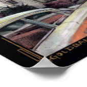 Goldband-Platten Poster (Ecke)