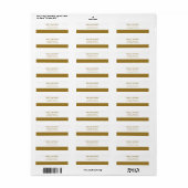Goldbar Minimalist Modern (Vorne)