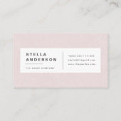 GoldBar Visitenkarte (Rückseite)