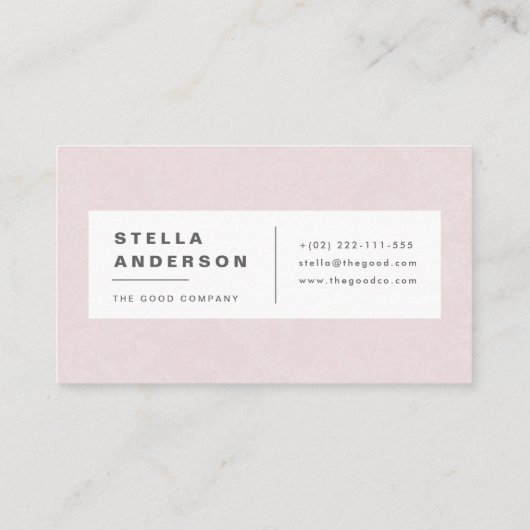 GoldBar Visitenkarte (Rückseite)