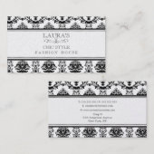 GOLDbarockes elegantes schickes stilvolles Visitenkarte (Vorne/Hinten)