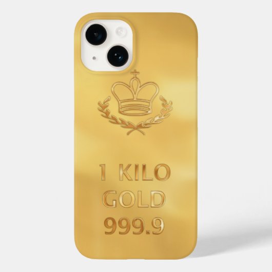 Goldbarren-Bar Case-Mate iPhone Hülle (Rückseite)