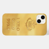 Goldbarren-Bar Case-Mate iPhone Hülle (Rückseite (Horizontal))