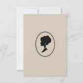 Goldbarren Bridgerton Brautparty Invit Einladung (Rückseite)