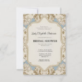 Goldbarren Bridgerton Brautparty Invit Einladung (Vorderseite)