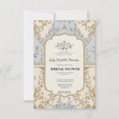 Goldbarren Bridgerton Brautparty Invit Einladung (Vorderseite)