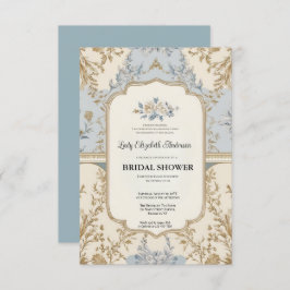 Goldbarren Bridgerton Brautparty Invit Einladung