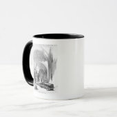 Goldbarren-Büro - Empfangsbüro Tasse (Vorderseite Links)