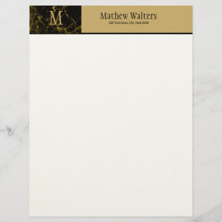 Goldbarren-Felt-Papier Briefbogen