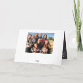 Goldbarren Foto Weihnachten (Rückseite)