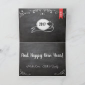 Goldbarren Foto Weihnachten (Innenseite)