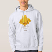 Goldbarren - Furchtloses Anleger-Zitat - Motiviere Hoodie (Vorderseite)