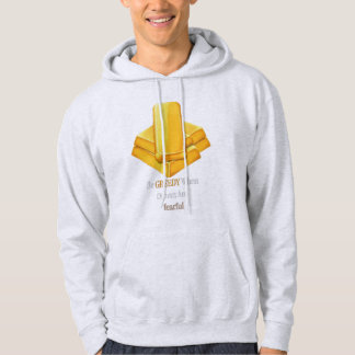 Goldbarren - Furchtloses Anleger-Zitat - Motiviere Hoodie
