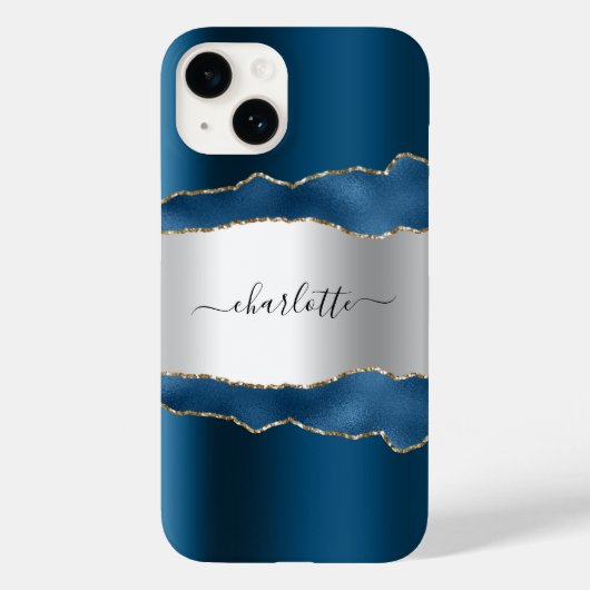 Goldbarren-Goldbarren-Marmor Case-Mate iPhone Hülle (Rückseite)