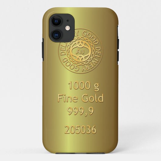 Goldbarren-goldener Art iPhone 5 Kasten Case-Mate iPhone Hülle (Rückseite)