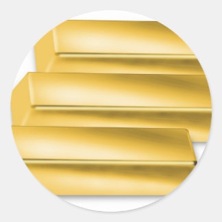 Goldbarren.jpg Runder Aufkleber