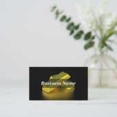 Goldbarren Visitenkarte (Stehend Vorderseite)