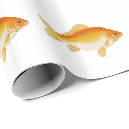 Goldbarsch Geschenkpapier (Rolleneckpunkt)