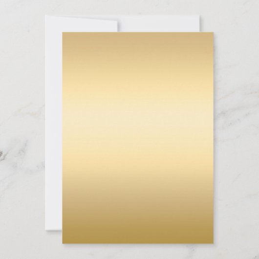 Goldbauble Weihnachtswein - Party Einladung (Rückseite)