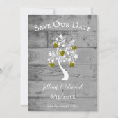 Goldbaum des Herzens Ankündigung Datum freihalten (Vorderseite)