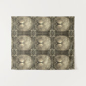 Goldbaum des Lebens Altertum Rustikal Wandteppich (Vorderseite (Horizontal))