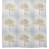 Goldbaum Duschvorhang (Vorderseite)