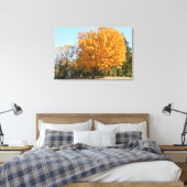 Goldbaum im Herbst Leinwanddruck (Insitu (Schlafzimmer))