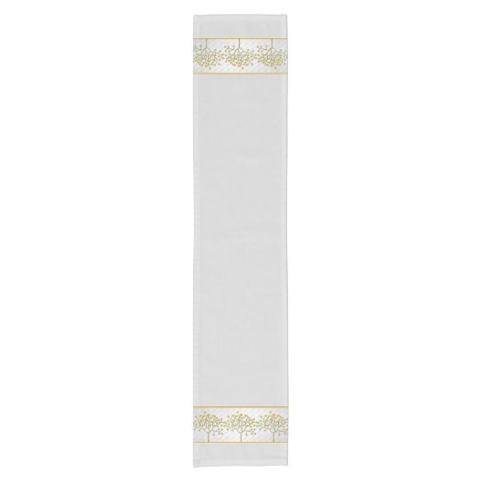 Goldbaum Kurzer Tischläufer (Vorderseite)