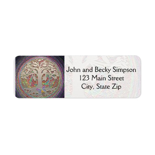 Goldbaum mit Butterly (Vorne)