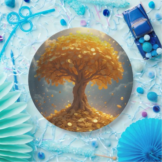 Goldbaum Pappteller (Party)