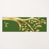 Goldbaum, Personalisiert Yogamatte (Vorderseite (Horizontal))