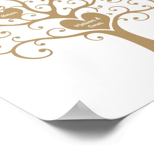 Goldbaum Poster (Ecke)