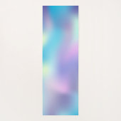 Goldbaum-Silhouette, farbenfroher Holografischer Y Yogamatte (Rückseite)