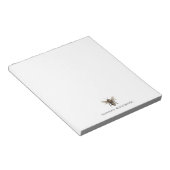 Goldbeere Personalisiert Notizblock (angewinkelt)