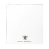 Goldbeere Personalisiert Notizblock (Vorderseite)