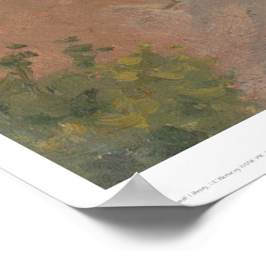 Goldbergbau (0139B) Poster (Ecke)