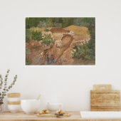 Goldbergbau (0139B) Poster (Küche)