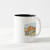 Goldberge, Shaftesbury Wasserfarbe Zweifarbige Tasse (VorderseiteRechts)