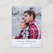 Goldbergwerke - Angaben zur Hochzeit - QR-Code Begleitkarte (Rückseite)