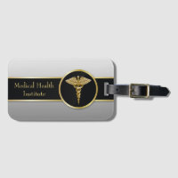 Goldberuflicher medizinischer Caduceus -