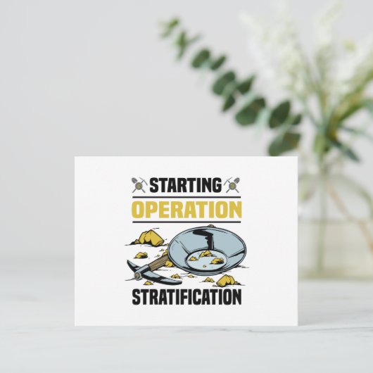 Goldbespannung Postkarte (Stehend Vorderseite)