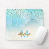 Goldbezaubernder Confetti punktiert | Mousepad (Mit Mouse)