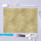 Goldbezaubernder Giraffen-Druck Seidenpapier (Handwerk)