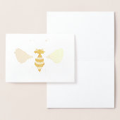 Goldbiene Folienkarte (Anzeige)