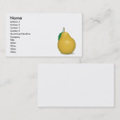 Goldbirne Visitenkarte (Vorne/Hinten)